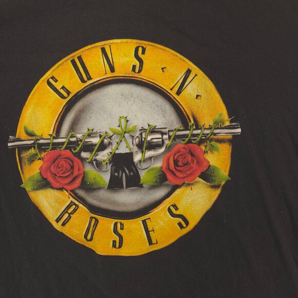 Guns N Roses Short Sleeve Graphic Band T Shirt Adult Mens Size Large L Black - Picture 4 of 9